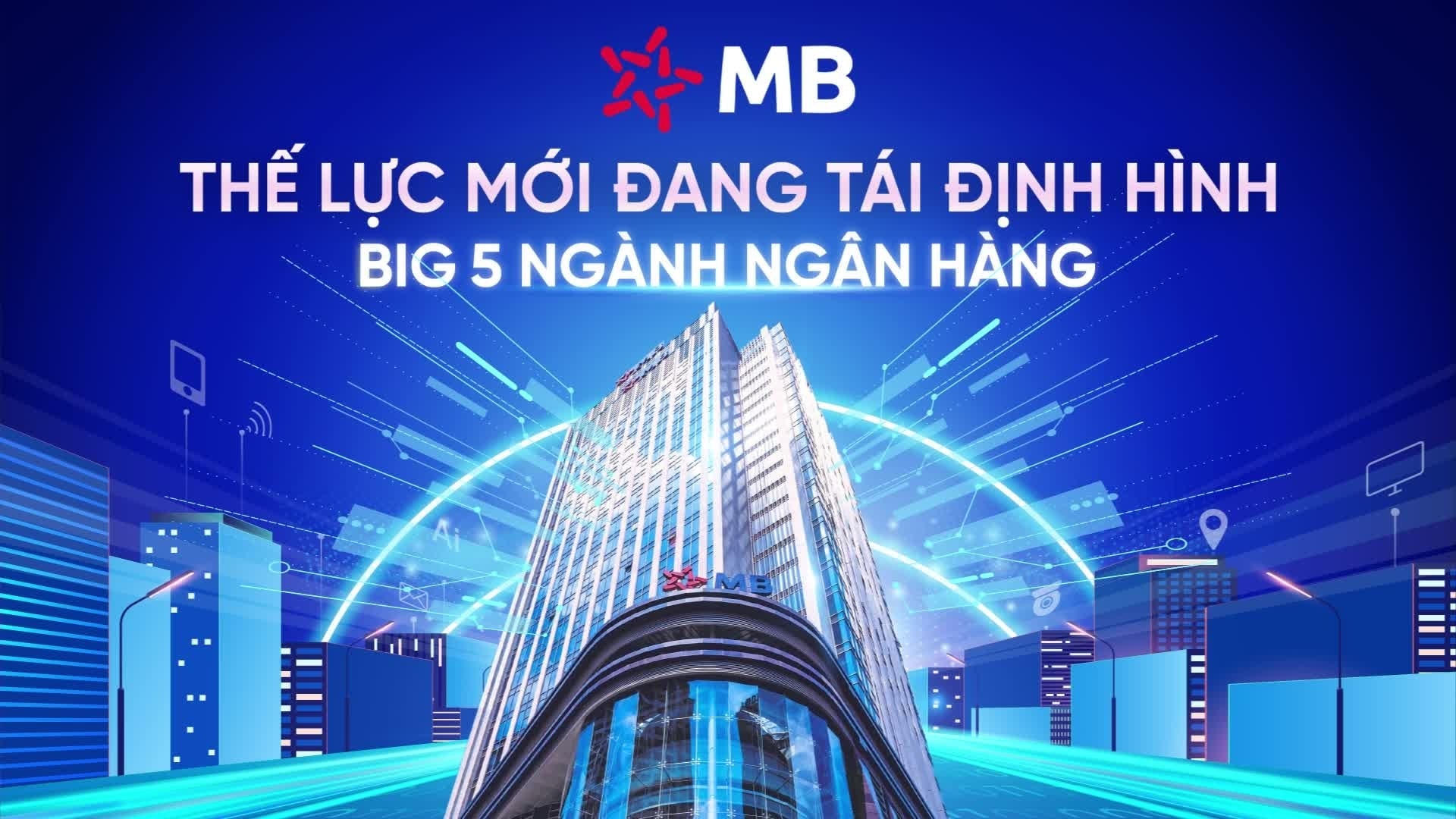 Big 5 ngân hàng: MB thu hẹp khoảng cách với 4 'ông lớn' quốc doanh trên nhiều chỉ tiêu