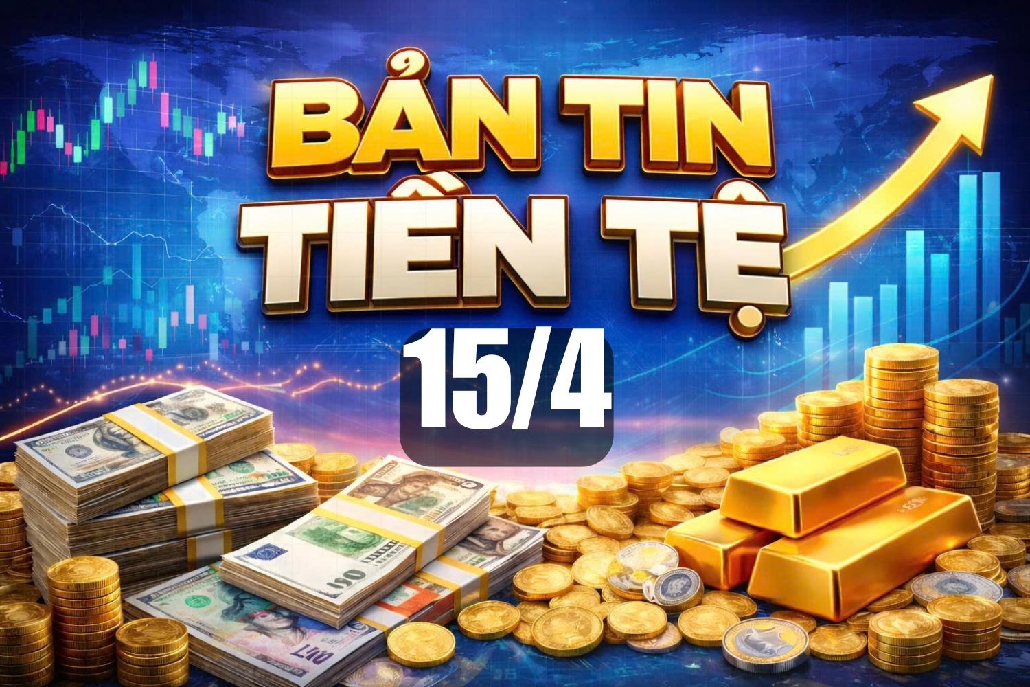 Bản tin tiền tệ 15/4: NHNN hút ròng 27.000 tỷ đồng, lãi suất qua đêm hạ nhiệt xuống 4,9% - Ảnh 1.