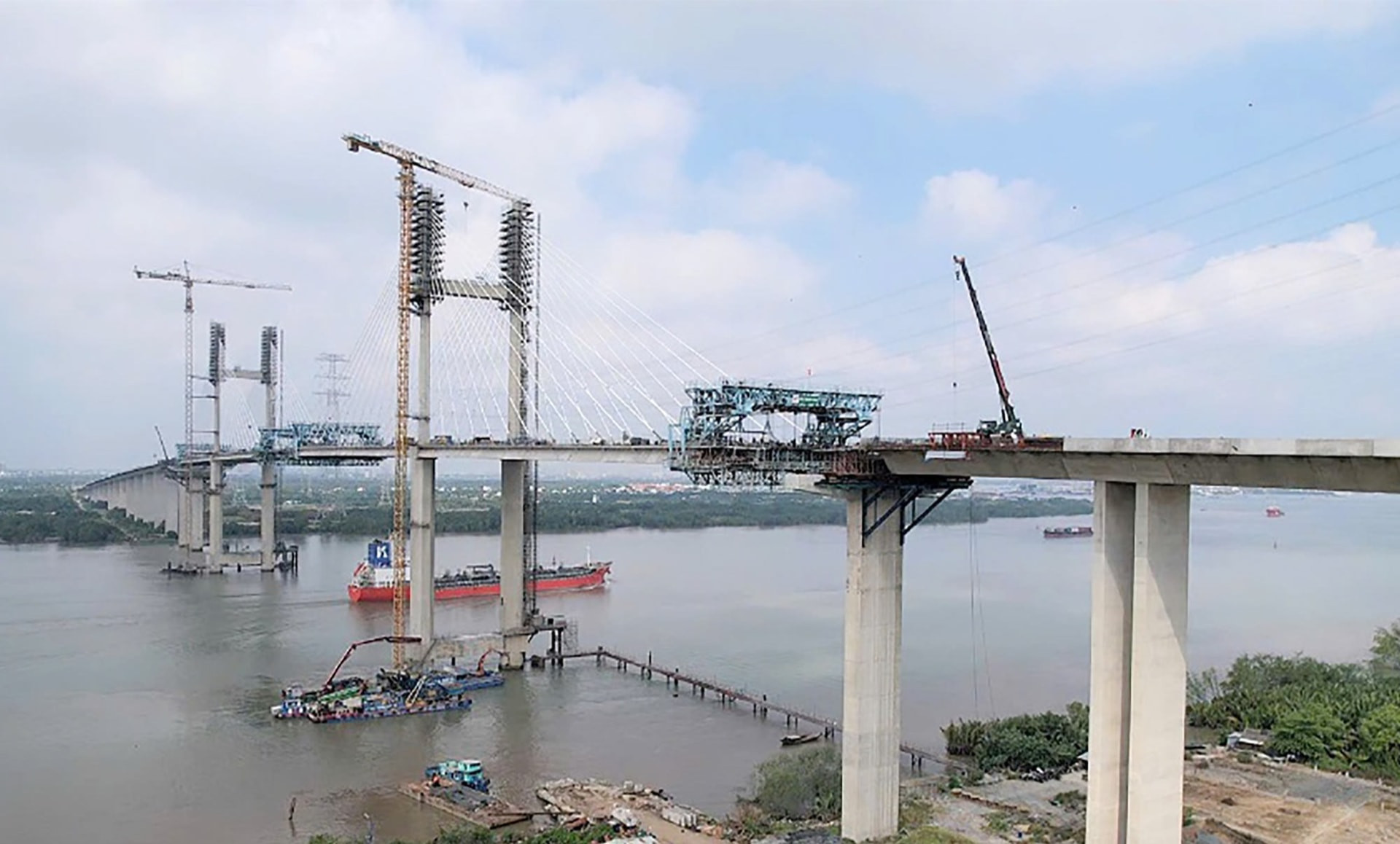Cầu Phước Khánh trên cao tốc Bến Lức - Long Thành (Ảnh: Báo Đồng Nai).