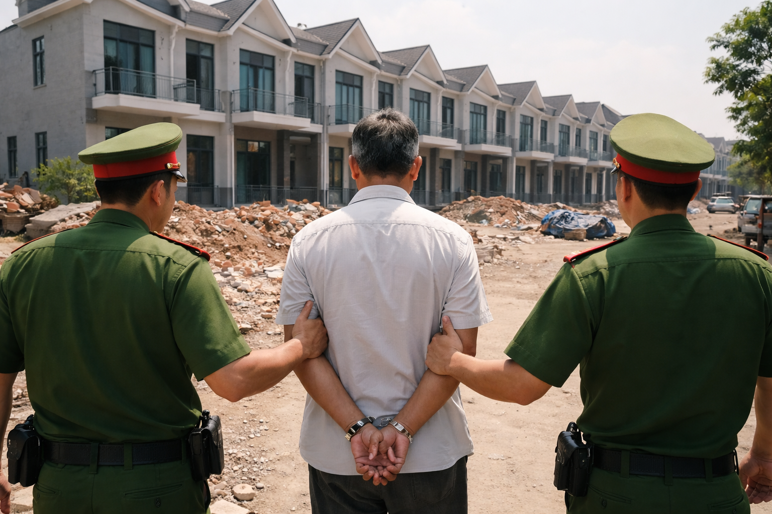 Bắt Lê Văn Hoàng SN 1969 do 'bán nhà rẻ bất thường'