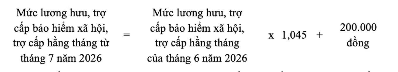 Dự kiến mức lương hưu, trợ cấp mới từ ngày 1/7 - Ảnh 2.