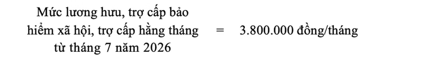 Dự kiến mức lương hưu, trợ cấp mới từ ngày 1/7 - Ảnh 8.