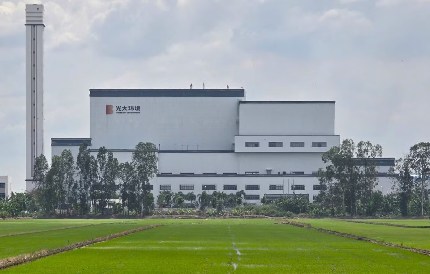 Nhà máy đốt rác phát điện ở xã Trường Xuân, Cần Thơ. Nhà máy đốt rác 'khát' rác - Ảnh 1.