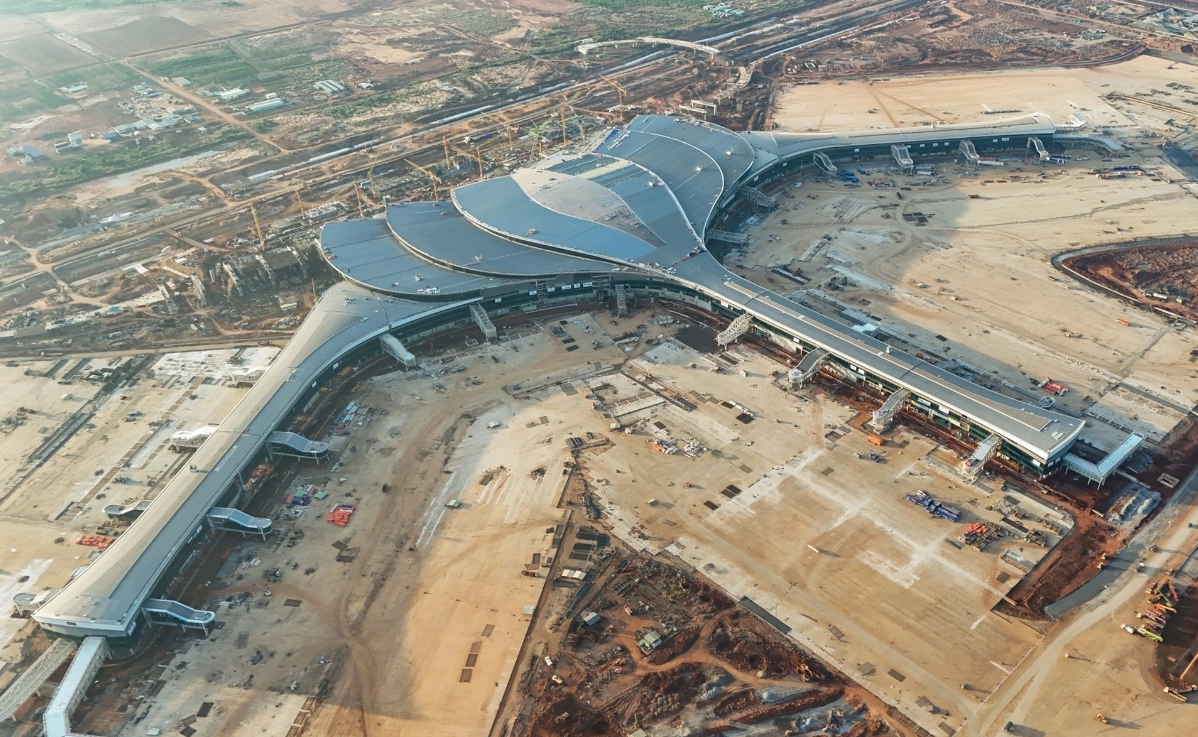 Sân bay Long Thành thiếu hơn 5.500 lao động, riêng 2 gói thầu liên quan Vinaconex (VCG) thiếu 3.300 người