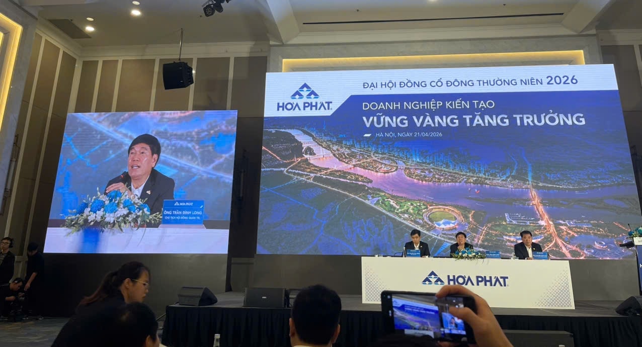 Cổ đông hỏi làm ray đường sắt mà không bán được, Chủ tịch Trần Đình Long nói gì?