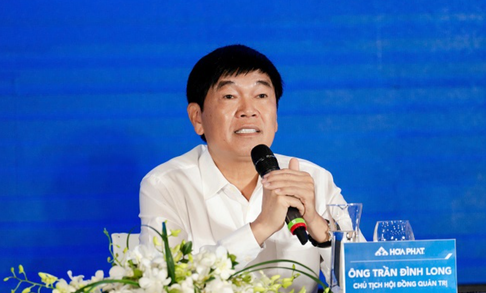 Ông Trần Đình Long tuyên bố: Ngày nào còn làm Chủ tịch, tôi không bao giờ khuyên cổ đông mua cổ phiếu Hòa Phát