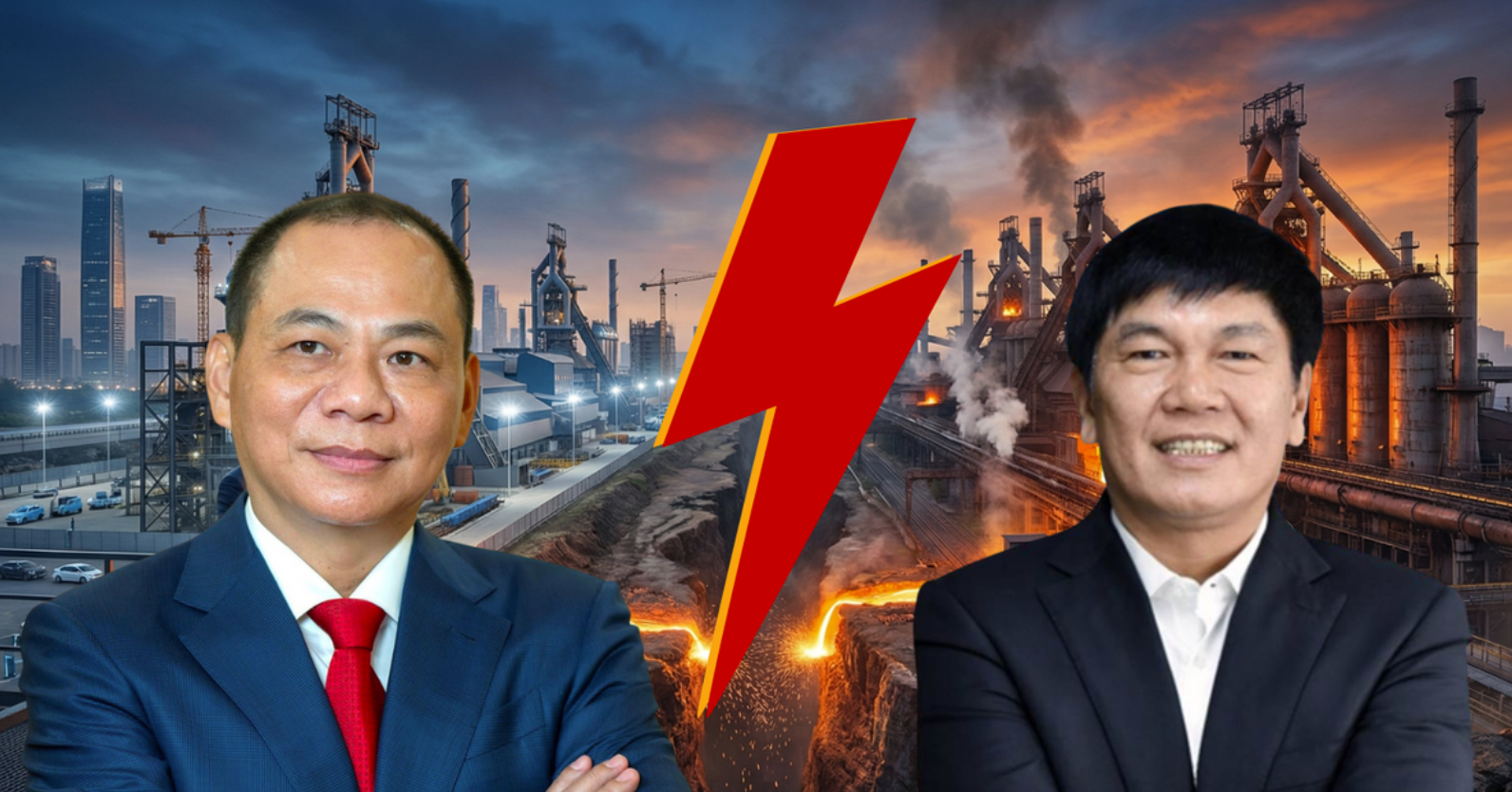 Ông Phạm Nhật Vượng tuyên bố làm thép, Chủ tịch Trần Đình Long khẳng định: 'Cạnh tranh với Hòa Phát là khó'