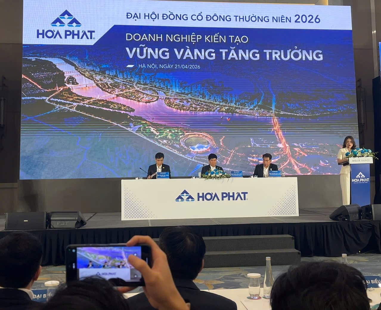 [LIVE] ĐHĐCĐ Hòa Phát (HPG): Lãi quý I/2026 hơn 9.000 tỷ đồng, các quý sau sẽ tốt hơn