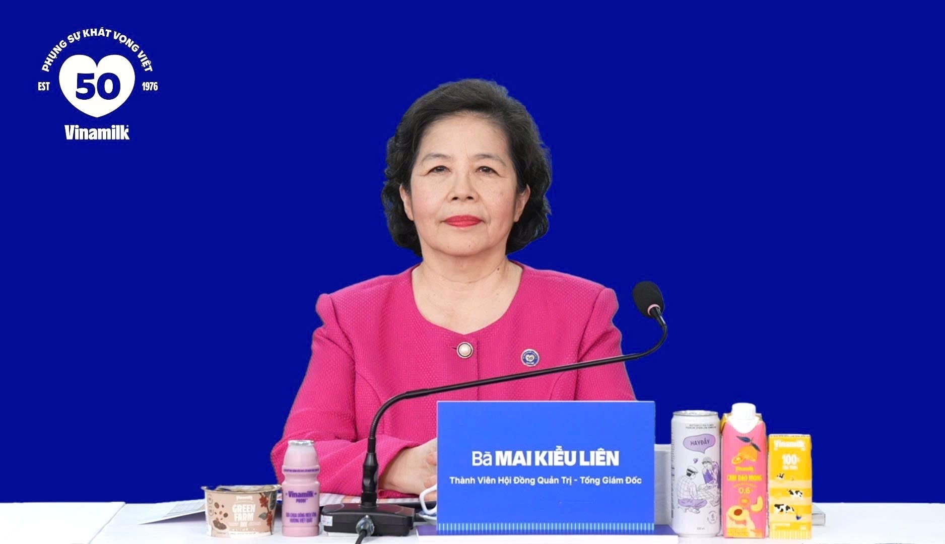 CEO Mai Kiều Liên: Vinamilk (VNM) vượt 'năm thử lửa', chuẩn bị nền tảng cho chu kỳ mới
