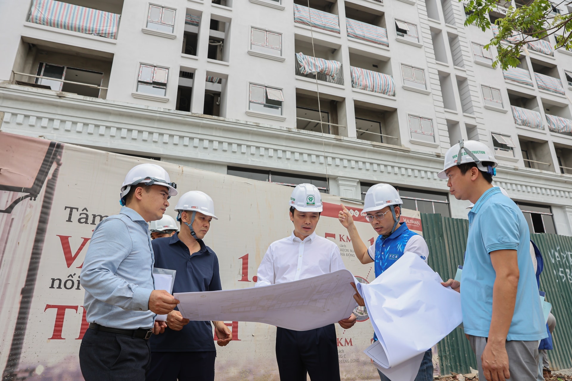 Trực tiếp thị sát dự án nghìn tỷ của FLC, ông Trịnh Văn Quyết ra mệnh lệnh không được chậm tiến độ