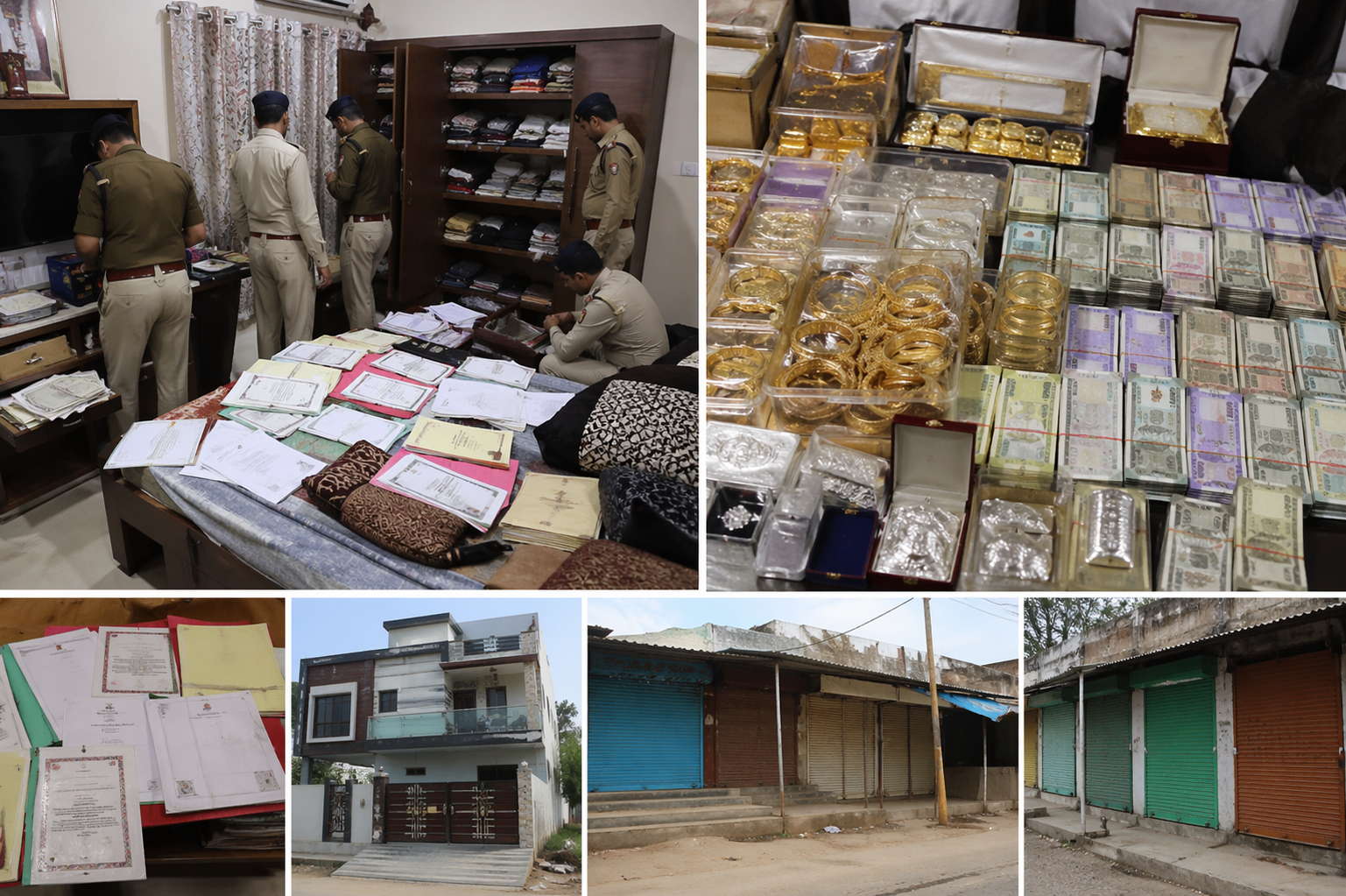 Khám xét nhà riêng, thu giữ khẩn cấp hơn 23 tỷ đồng tiền mặt, vàng... của một giáo viên Tiểu học