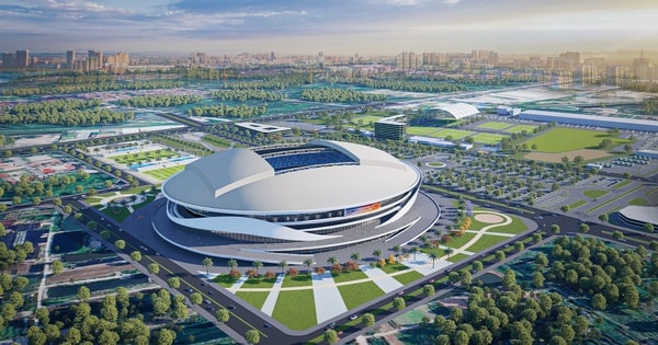 Sân vận động lớn bậc nhất Việt Nam quy mô 60.000 chỗ ngồi: Tốc độ nhanh hơn xây nhà ở Úc, 2027 sẽ hoàn thành