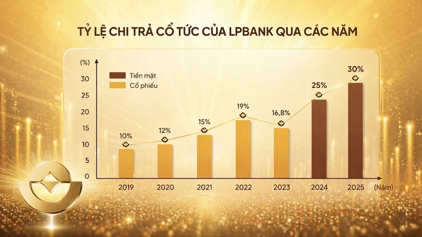 LPBank anh 2 chi tra co tuc 30%