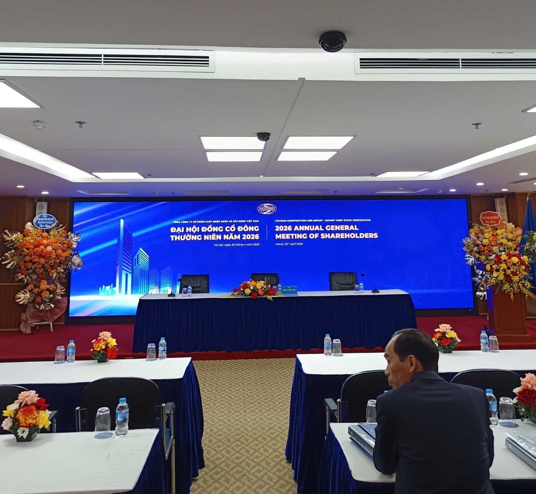 [LIVE] ĐHĐCĐ Vinaconex (VCG): Kế hoạch lãi hơn 1.000 tỷ, bầu bổ sung 2 thành viên HĐQT