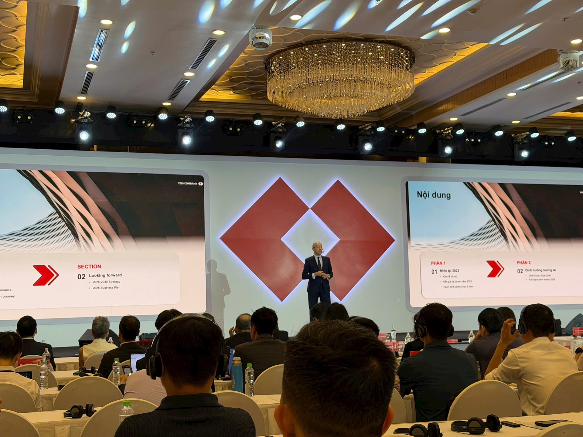 [Live] ĐHĐCĐ Techcombank: Trích gần 5.000 tỷ trả cổ tức tiền mặt, ESOP 17 triệu cổ phiếu giá 10.000 đồng