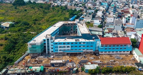 Sắp hoàn thiện trường học đầu tiên xây dựng trên nền đất khu nghĩa trang lớn nhất thành phố