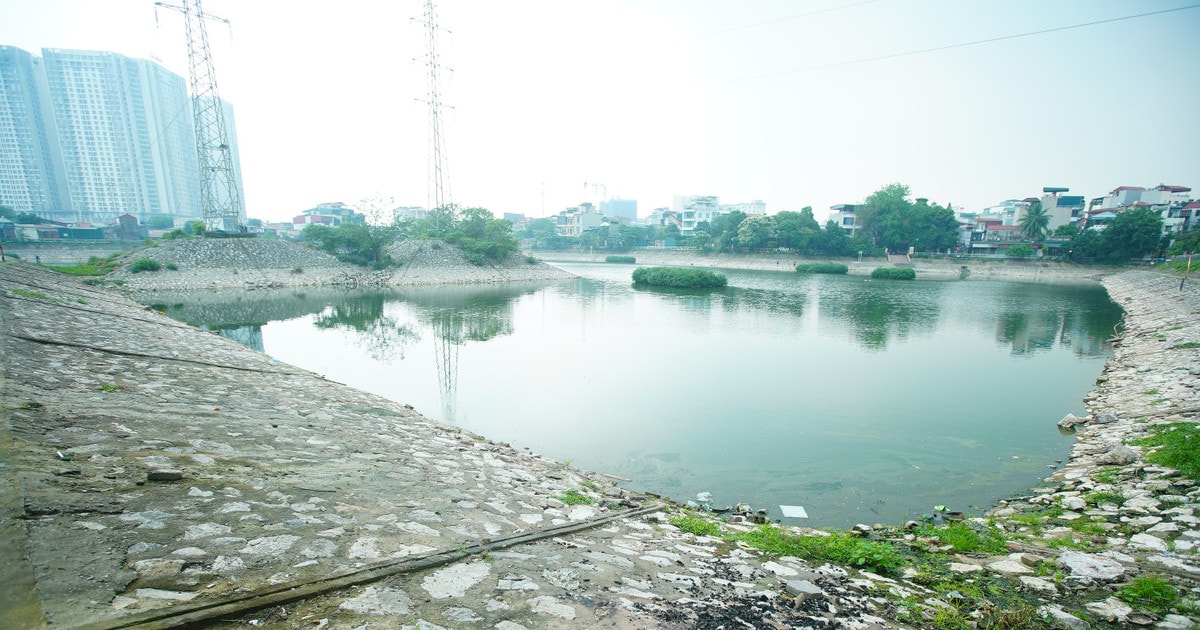 Hồ Hạ Đình ở Hà Nội bị 'bức tử'