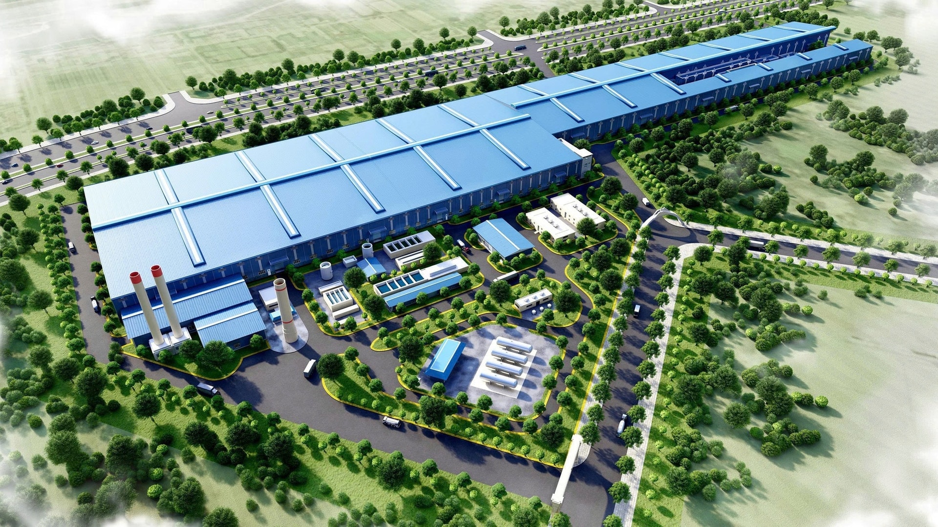 Một số hộ dân đang cản trở thi công nhà máy thép 10.000 tỷ đồng phục vụ dự án đường sắt tốc độ cao của Hòa Phát