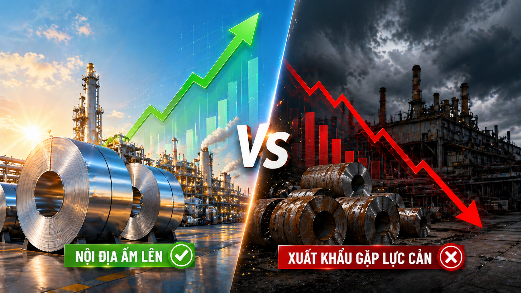 Doanh nghiệp thép lãi tăng 70 lần, nhưng bức tranh ngành lại không sáng như kỳ vọng