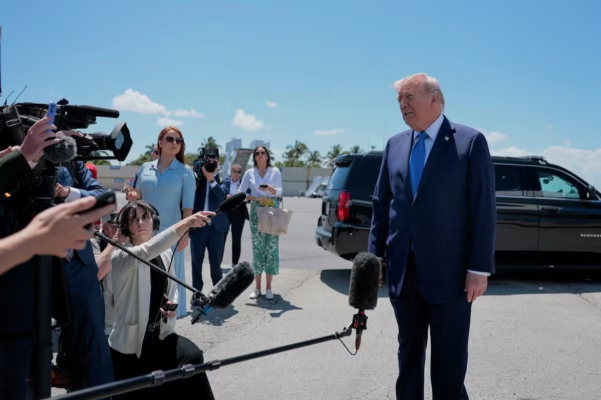Tổng thống Mỹ Donald Trump. Tổng thống Mỹ Trump không hài lòng về các đề xuất của Iran - Ảnh 1.