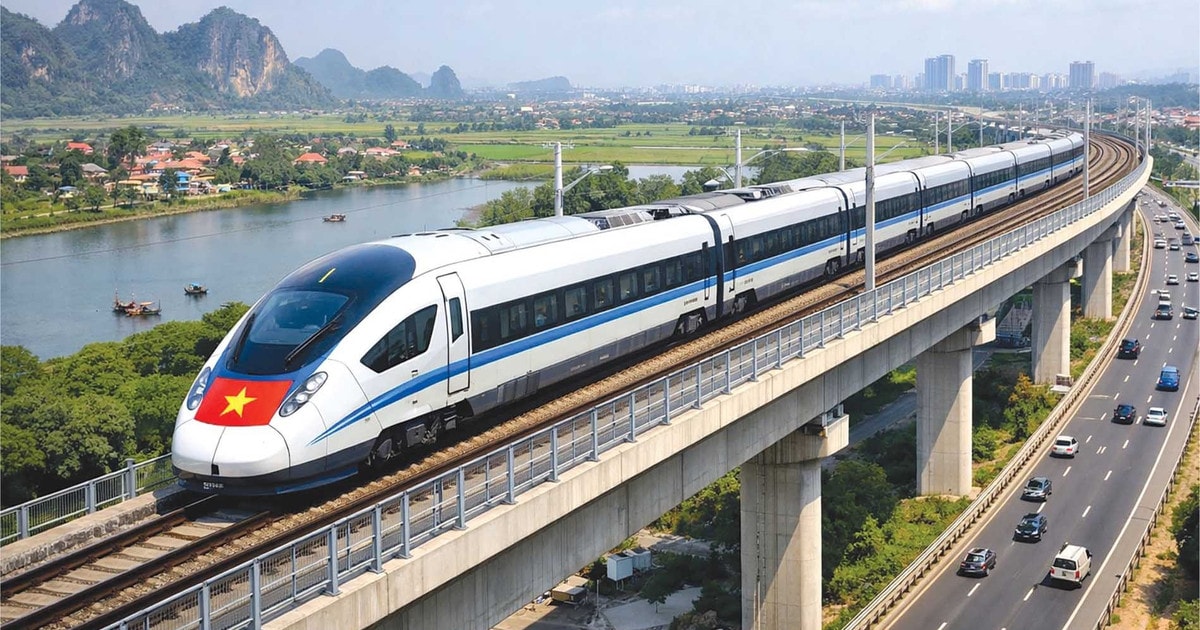 Khẩn trương triển khai đường sắt tốc độ cao Bắc - Nam