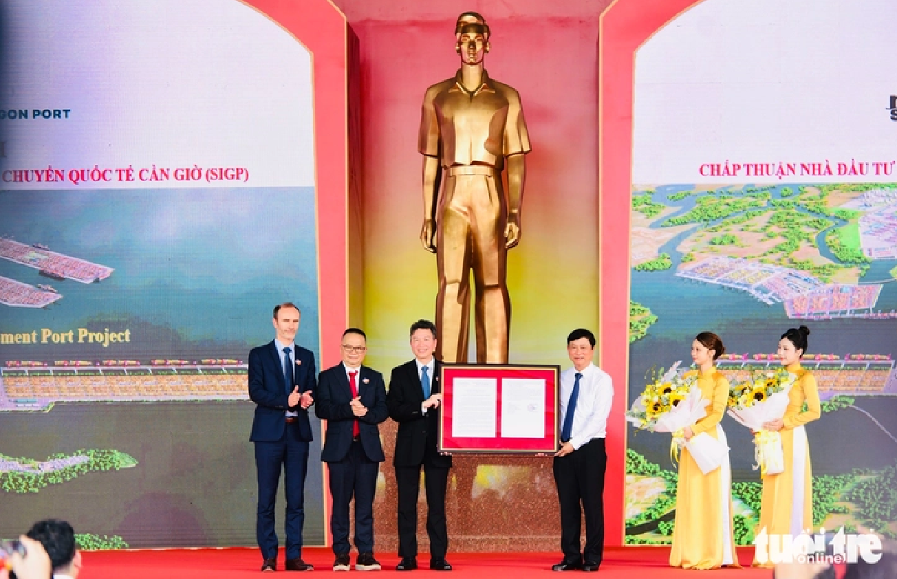 Việt Nam chính thức khởi động siêu cảng 128.000 tỷ tại thành phố giàu nhất cả nước- Ảnh 1.