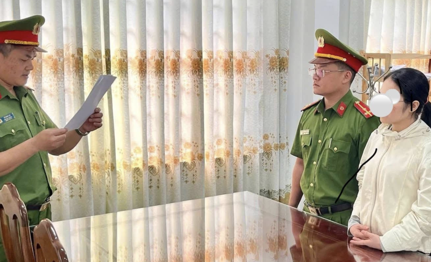Bắt Kế toán trường mầm non Nguyễn Thị Thu Hà SN 1987
