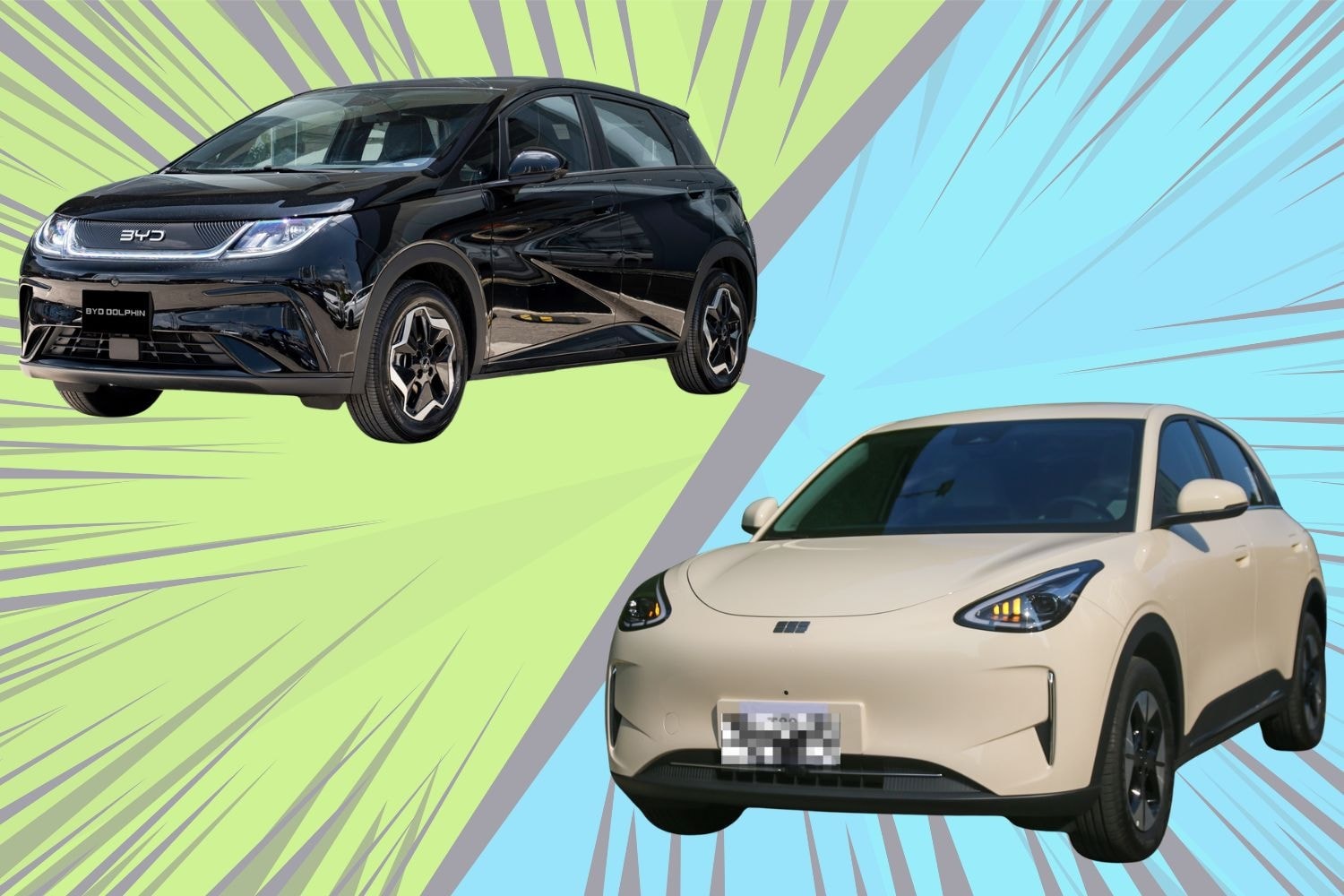 Xe điện tầm giá 500 triệu: Geely EX2 đọ sức BYD Dolphin tại thị trường Việt