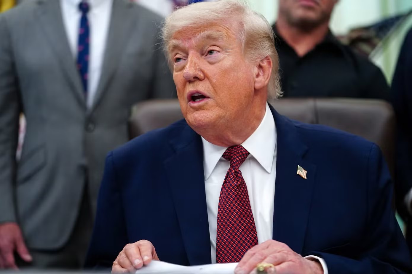 Tổng thống Mỹ Donald Trump. (Ảnh: Reuters) Đề xuất của Iran có gì mà Tổng thống Mỹ không đồng ý? - Ảnh 1.
