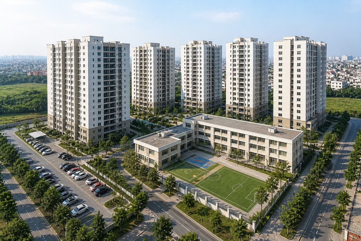 Bộ Quốc phòng công bố dự án nhà ở gần 2.100 tỷ đồng cho quân nhân tại Hà Nội - Ảnh 1.