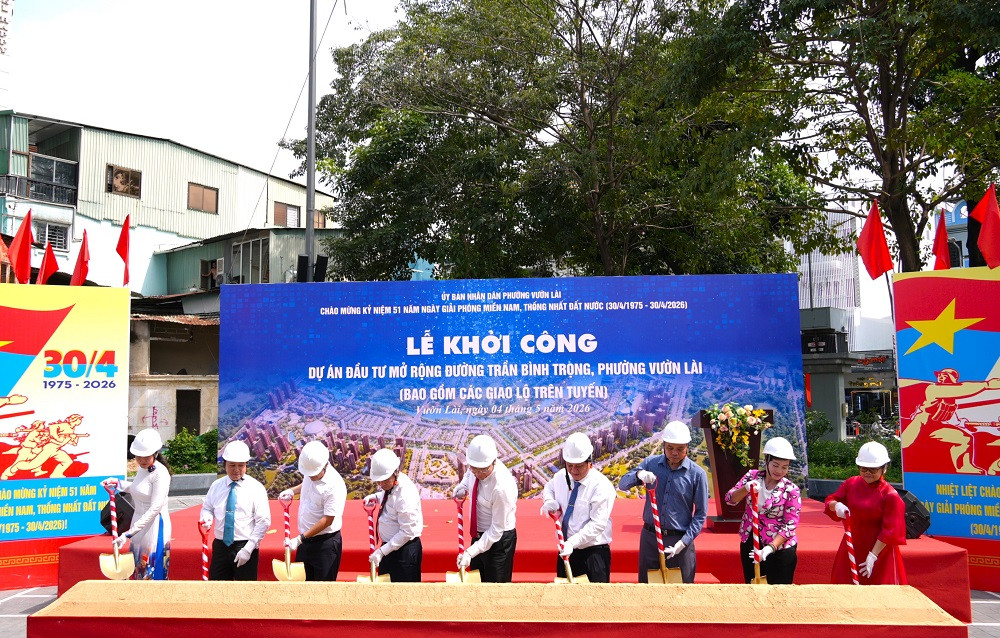 Hình ảnh tại lễ khởi công. Nguồn ảnh: UBND TP. HCM Hình ảnh tại lễ khởi công. Nguồn ảnh: UBND TP. HCM