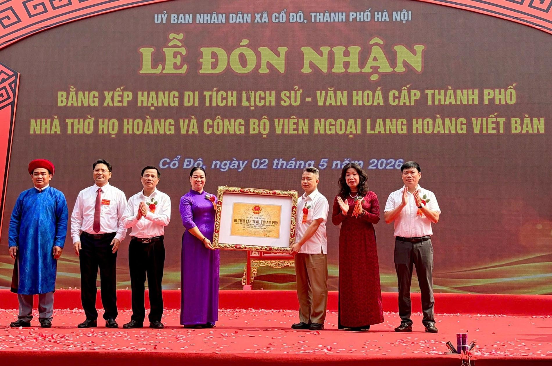 Một nhà thờ họ chính thức được công nhận là Di tích Lịch sử - Văn hóa