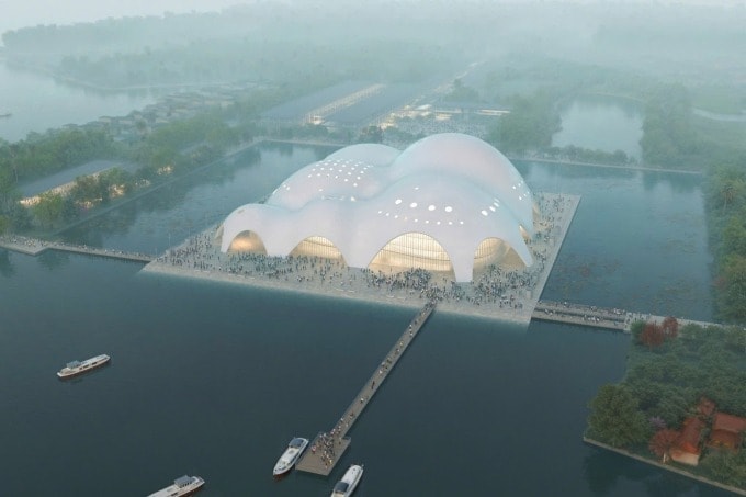Báo ngoại ca ngợi nhà hát Opera 12.700 tỷ bên Hồ Tây, ví như biểu tượng mới thay thế công trình vĩ đại hàng đầu thế giới