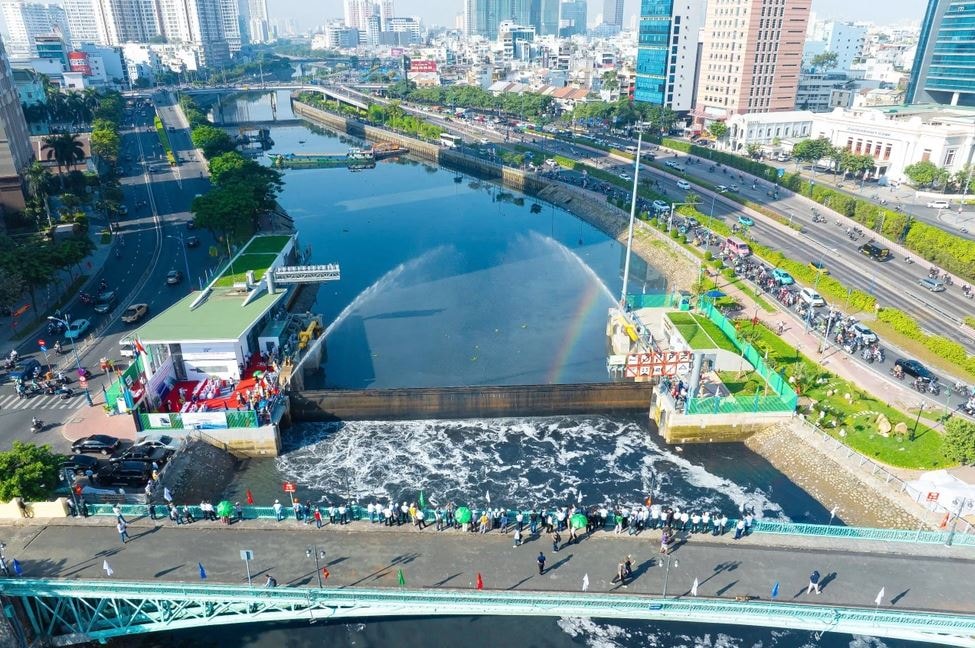 Việt Nam sắp đưa vào vận hành siêu dự án chống ngập 10.000 tỷ, cứu cánh cho thành phố giàu có nhất cả nước- Ảnh 1. Việt Nam sắp đưa vào vận hành siêu dự án chống ngập 10.000 tỷ, cứu cánh cho thành phố giàu có nhất cả nước- Ảnh 1.