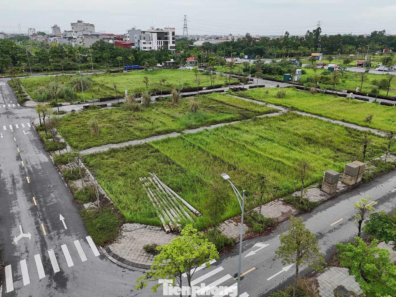 Các lô đất tái định cư đã được chia ô thửa, hạ tầng đường, điện, nước đã đầy đủ Đất tái định cư di dời dự án cầu Tứ Liên, Trần Hưng Đạo: Sang tay nhanh 80 triệu/m2 - Ảnh 6.