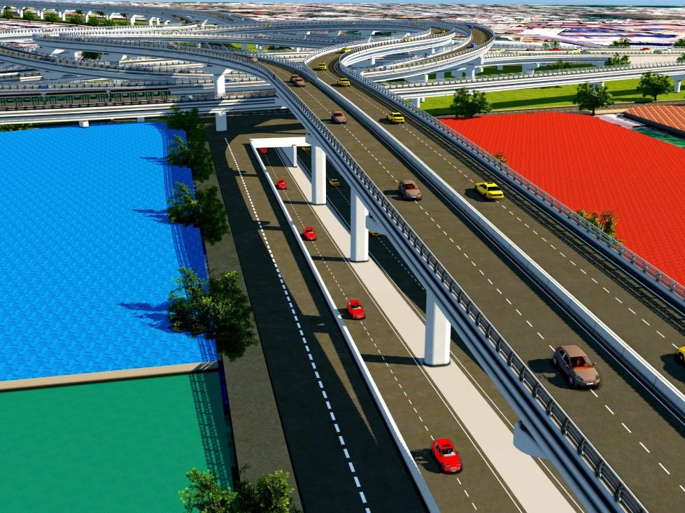 Thành phố trẻ và rộng nhất Việt Nam sắp làm tuyến đường trên cao hơn 16.000 tỷ: Sở hữu nút giao đa tầng, kết hợp hầm chui và cầu vượt- Ảnh 4. Thành phố trẻ và rộng nhất Việt Nam sắp làm tuyến đường trên cao hơn 16.000 tỷ: Sở hữu nút giao đa tầng, kết hợp hầm chui và cầu vượt- Ảnh 4.