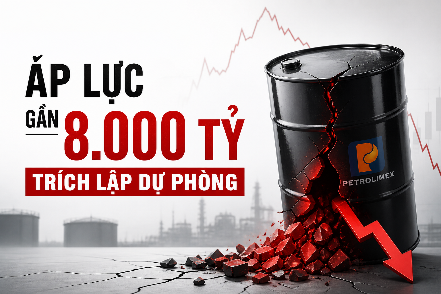 Cùng phân phối xăng dầu, PV Oil lãi lớn, Petrolimex lỗ nặng trước áp lực gần 8.000 tỷ trích lập dự phòng
