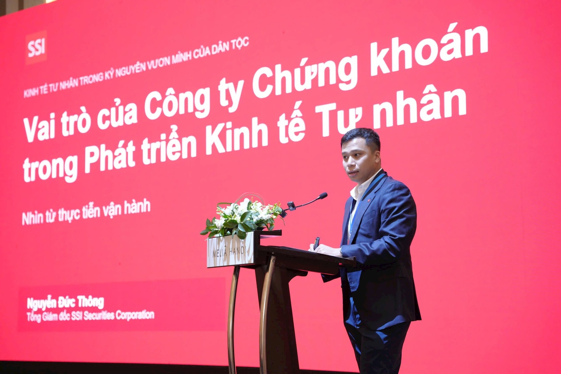CEO SSI: Chứng khoán Việt Nam sắp thu hút thêm 30-40% nhà đầu tư quốc tế mới