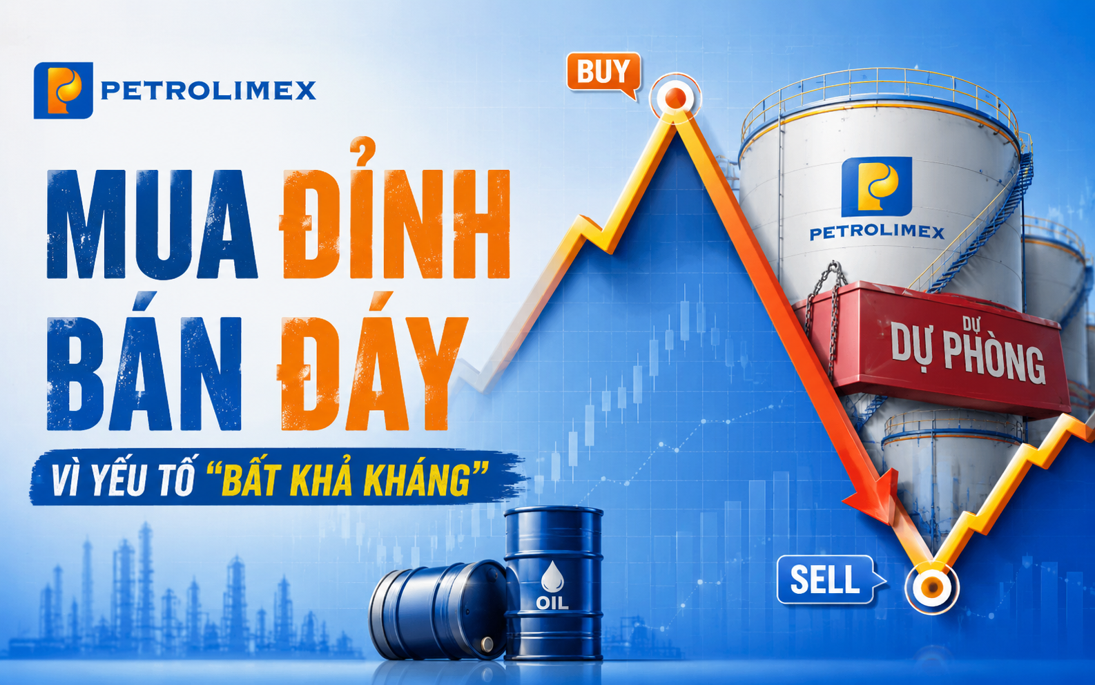 Petrolimex (PLX) lên tiếng về khoản lỗ quý I: 'Mua đỉnh, bán đáy' vì yếu tố bất khả kháng