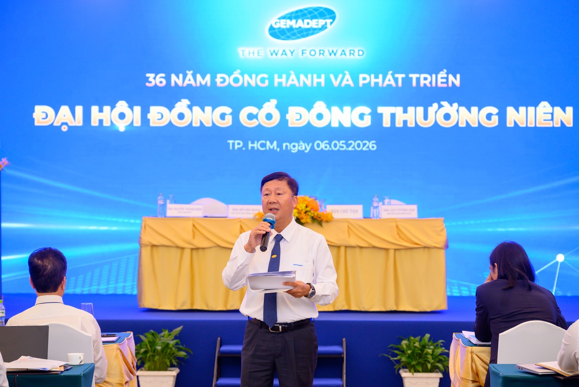 ĐHĐCĐ Gemadept (GMD): Mục lãi kỷ lục 3.000 tỷ đồng năm 2026, tính chuyện tăng vốn và đầu tư thêm đội tàu - Ảnh 3.