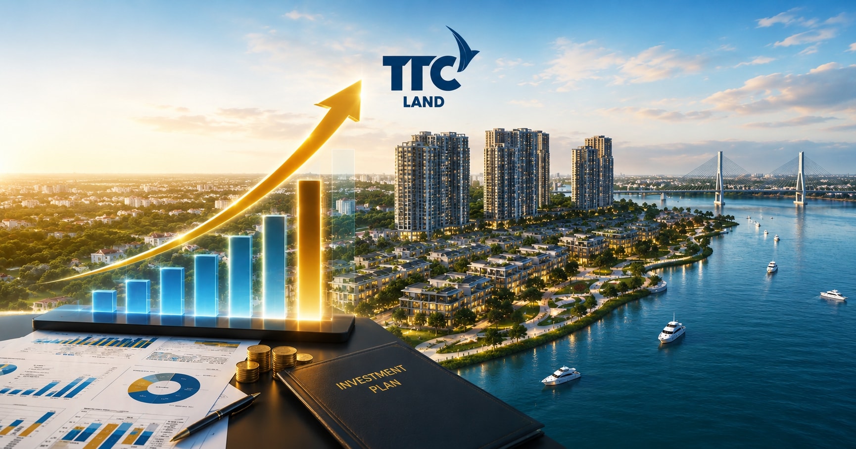 TTC Land (SCR) lãi đột biến gần 9 lần so với cùng kỳ, mạnh tay rót vốn vào siêu dự án ven sông Đồng Nai- Ảnh 3. TTC Land (SCR) lãi đột biến gần 9 lần so với cùng kỳ, mạnh tay rót vốn vào siêu dự án ven sông Đồng Nai- Ảnh 3.