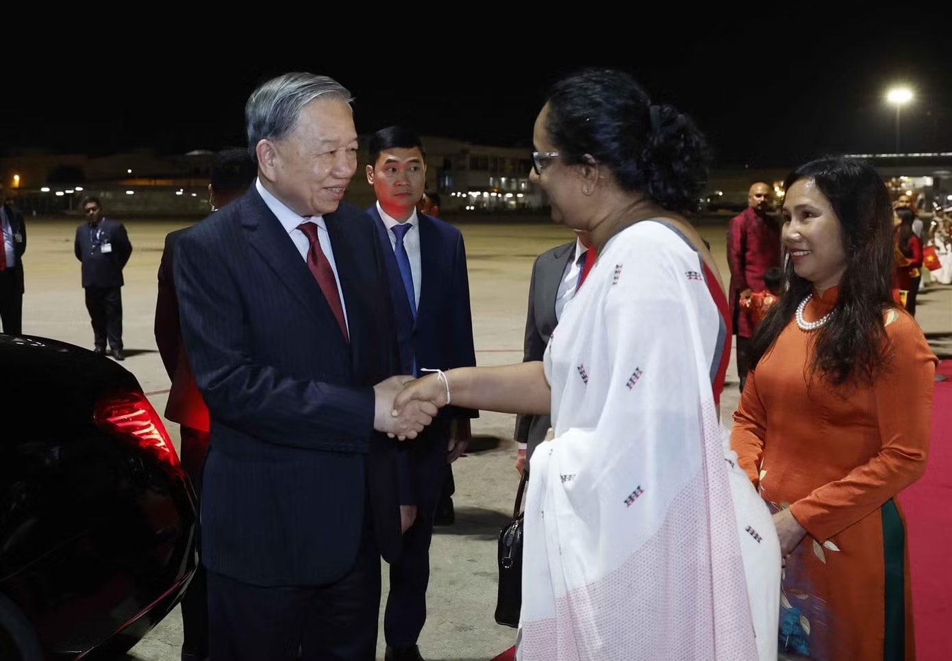 Tổng Bí thư, Chủ tịch nước Tô Lâm bắt đầu chuyến thăm cấp Nhà nước tới Sri Lanka - Ảnh 1.