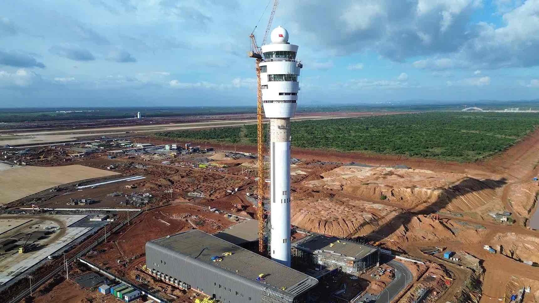 Đài kiểm soát không lưu thuộc sân bay Long Thành. Nguồn ảnh: Báo Lao Động