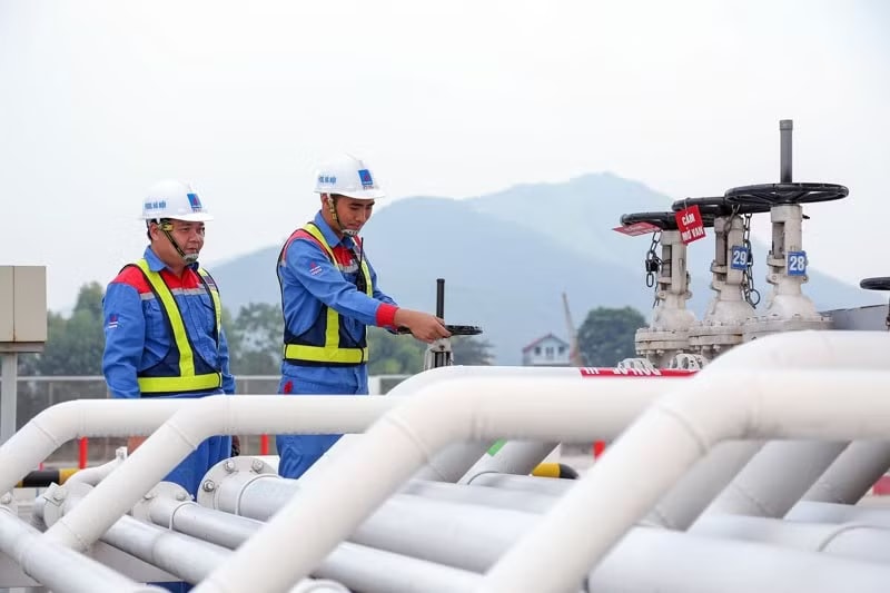 Nhập khẩu xăng dầu tăng mạnh, thương mại Việt Nam đảo chiều - Ảnh 1.