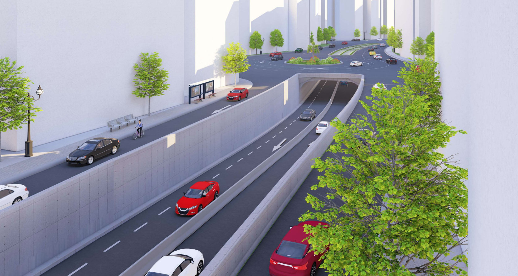 ‘Hòn ngọc biển Đông’ của Việt Nam sẽ xây hầm chui dài gần 600m, giải tỏa xung đột giao thông - Ảnh 1.