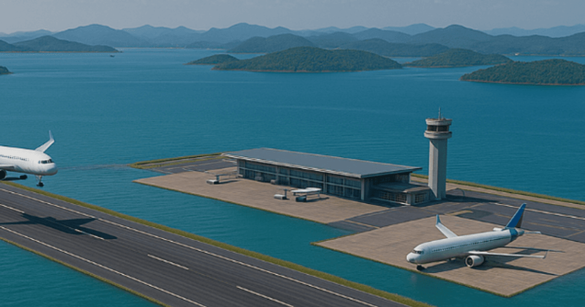 Việt Nam sẽ xây thêm một sân bay mới, vốn đầu tư gần 30.000 tỷ, tọa lạc trên đảo tiền tiêu ở cực Tây Nam Tổ quốc- Ảnh 1.