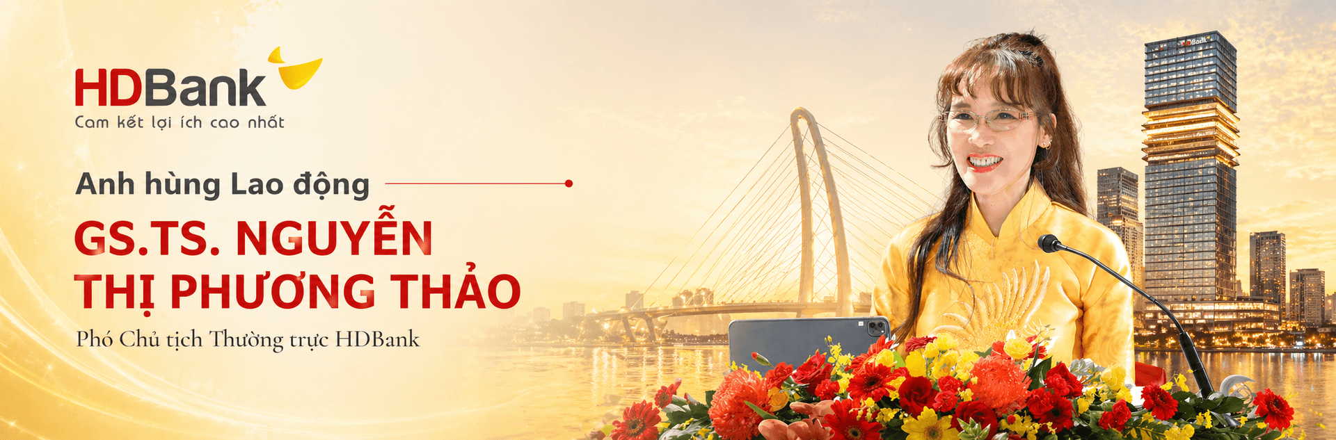 Những phát biểu ấn tượng của ban lãnh đạo HDBank tại ĐHCĐ 2026 - Ảnh 2.