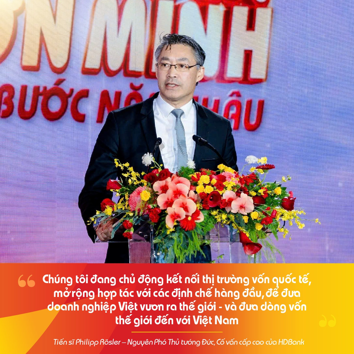 Những phát biểu ấn tượng của ban lãnh đạo HDBank tại ĐHCĐ 2026 - Ảnh 9.