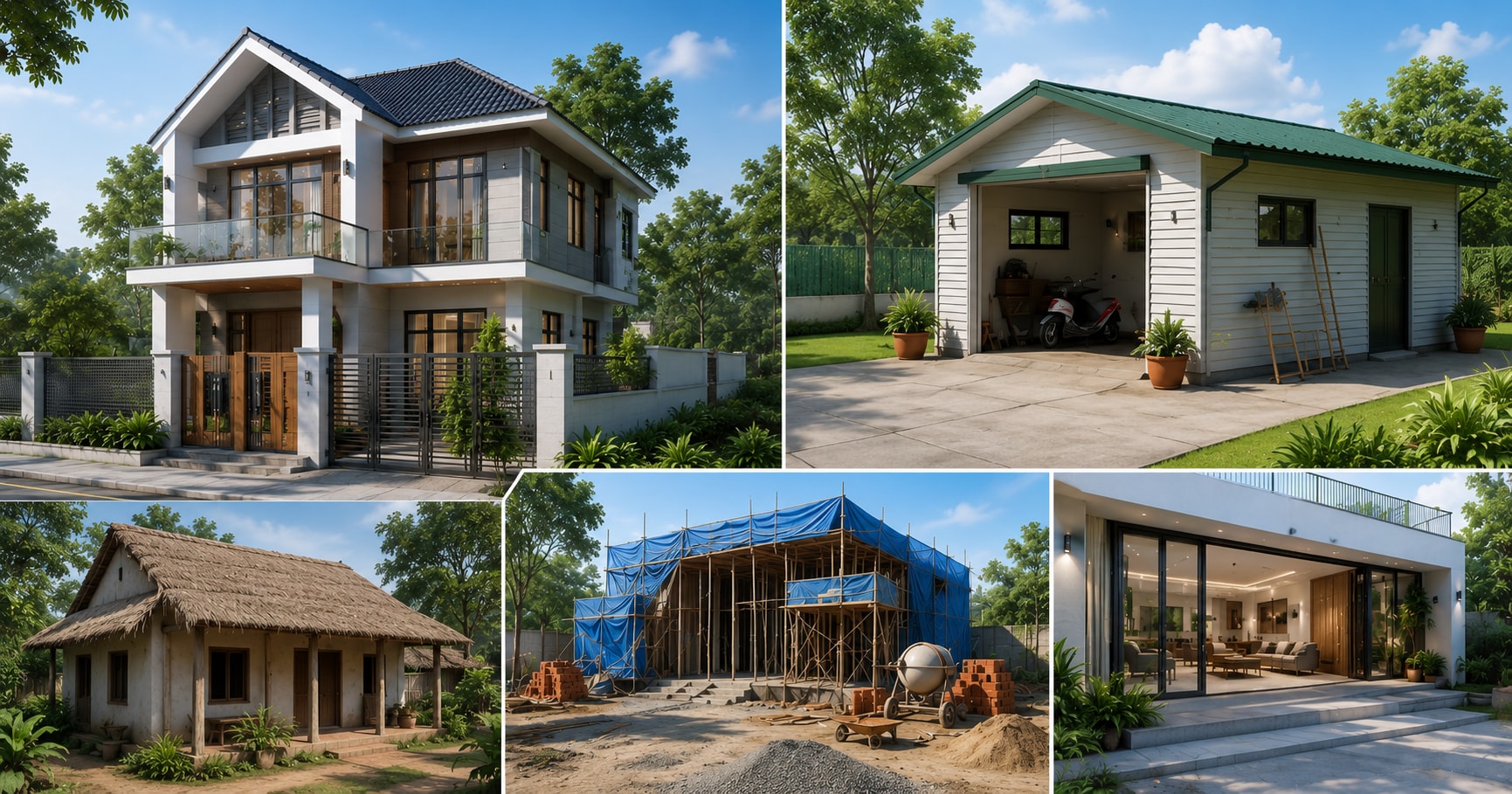 Loạt công trình này sẽ được miễn giấy phép xây dựng theo quy định mới nhất