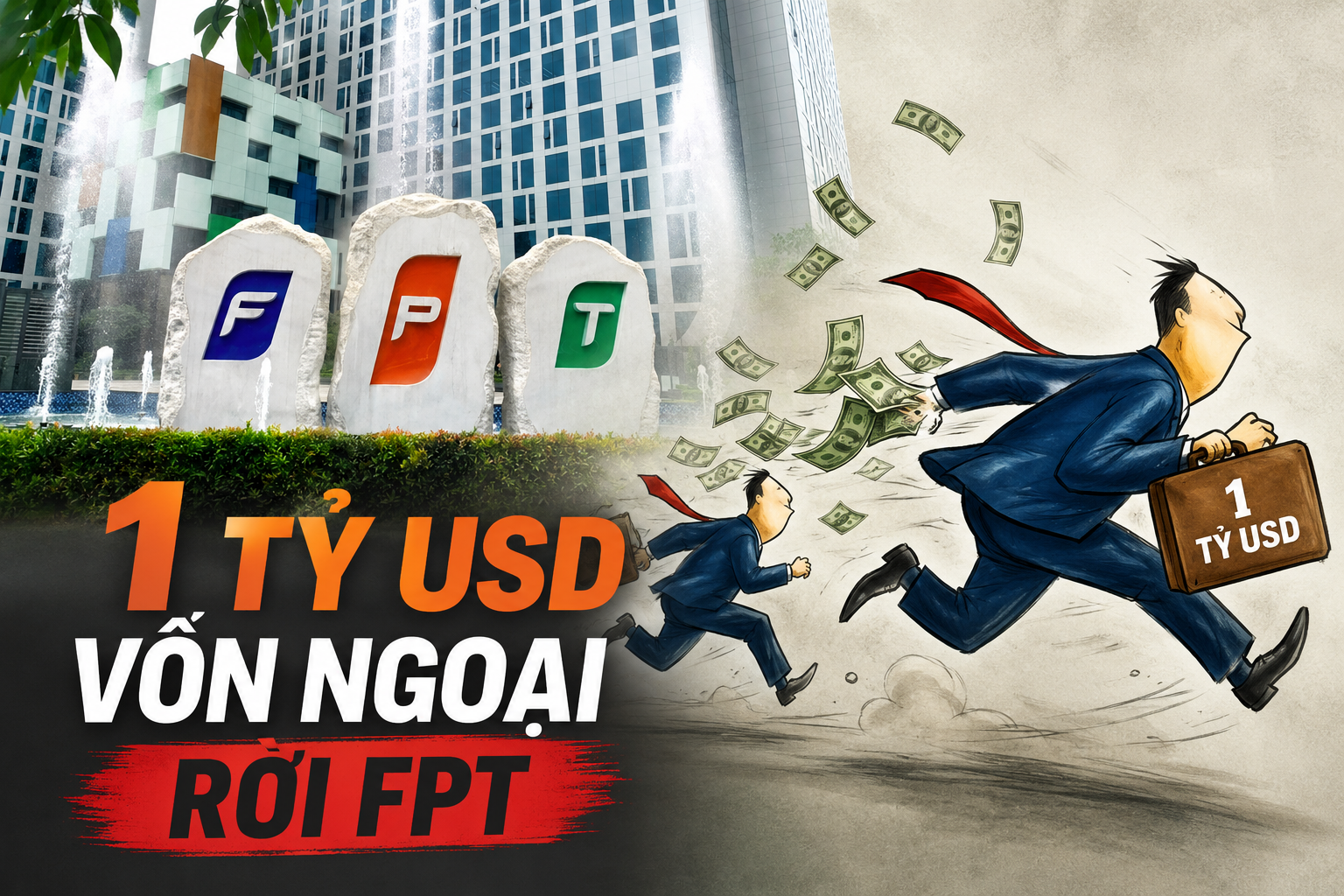 1 tỷ USD vốn ngoại rời FPT